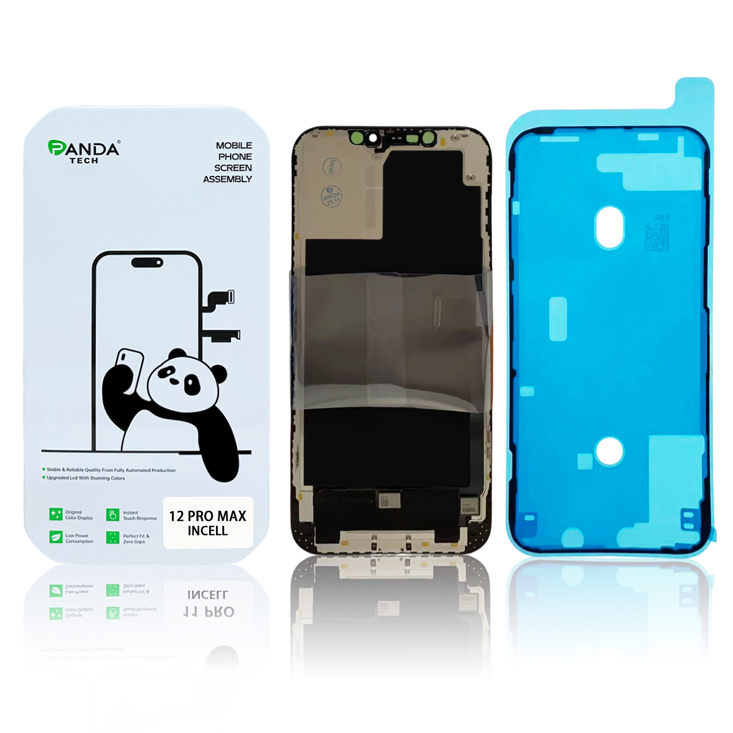 Ecran iPhone 12 Pro Max Complet Vitre Tactile LCD Qualite FHD (Panda Select)