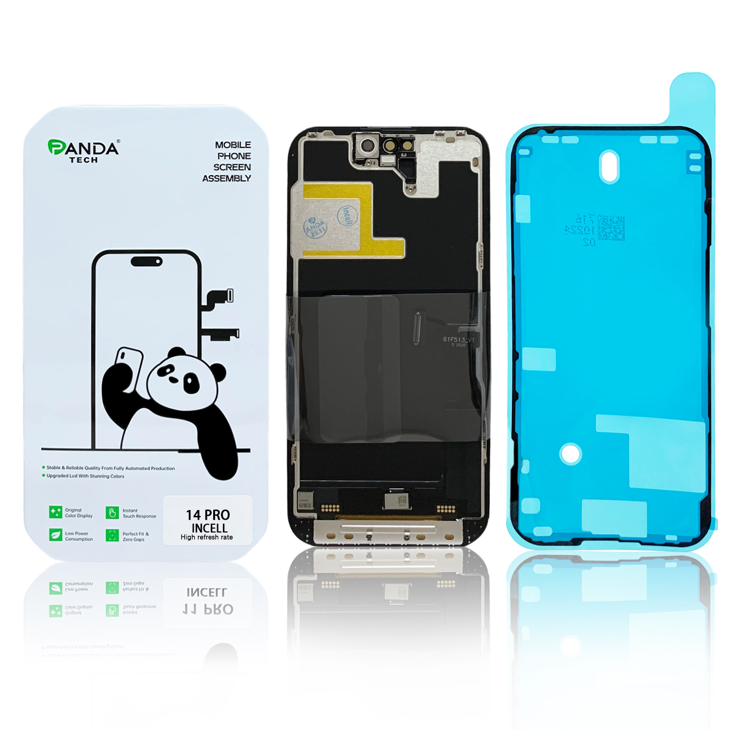 Ecran iPhone 14 Pro Complet Vitre Tactile LCD Qualite FHD (Panda Select)