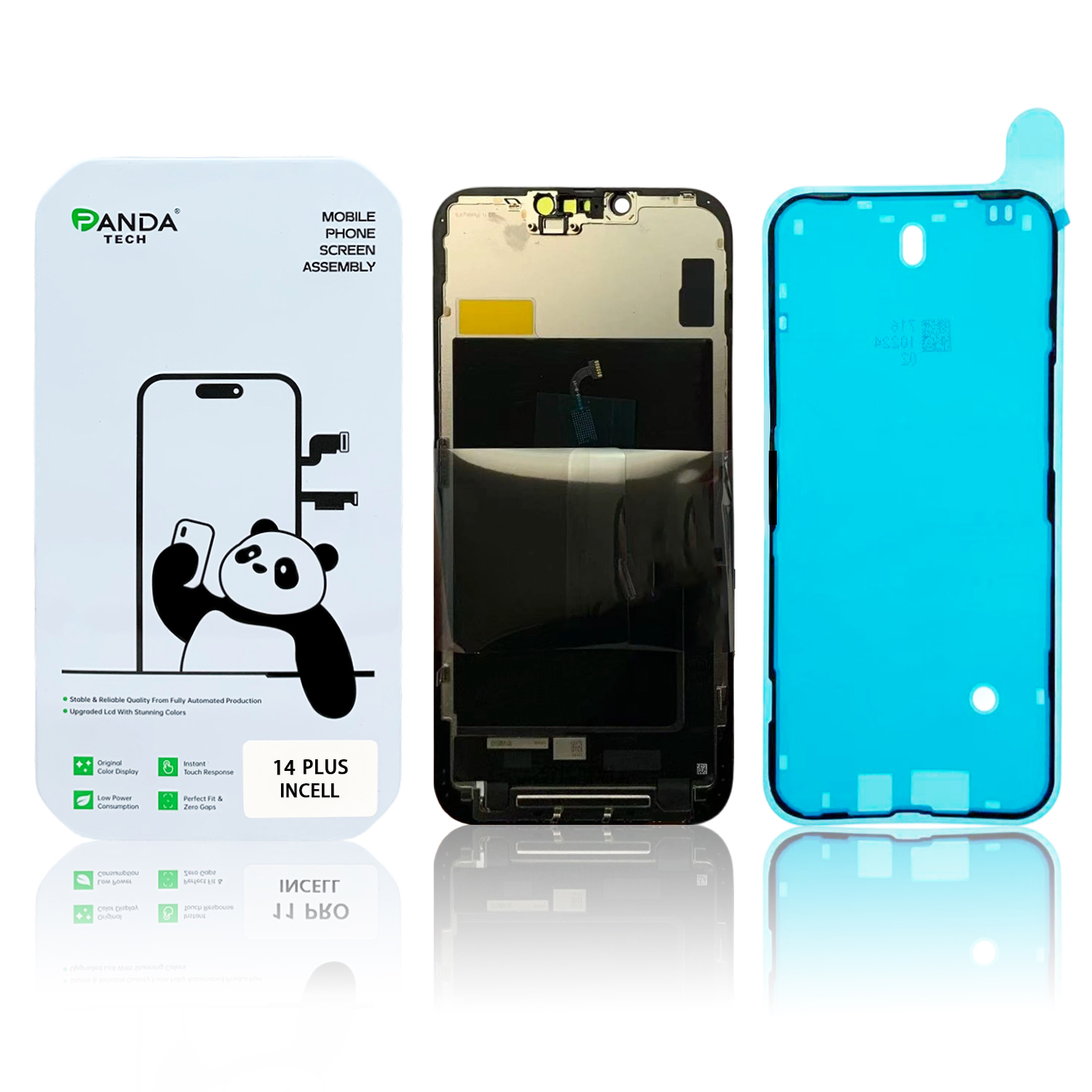 Ecran iPhone 14 Plus Complet Vitre Tactile LCD Qualite FHD (Panda Select)