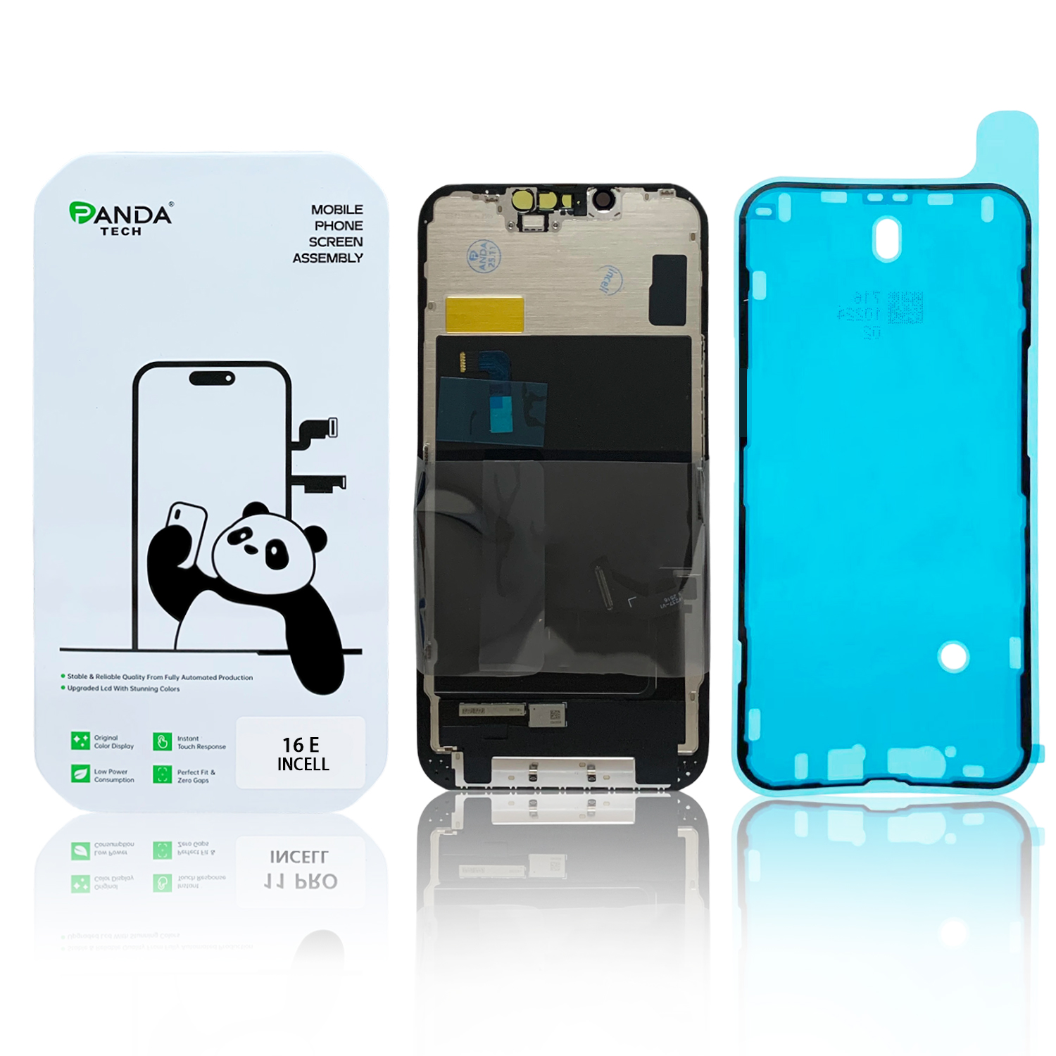 Ecran iPhone 16e Complet Vitre Tactile LCD Qualite FHD (Panda Select)