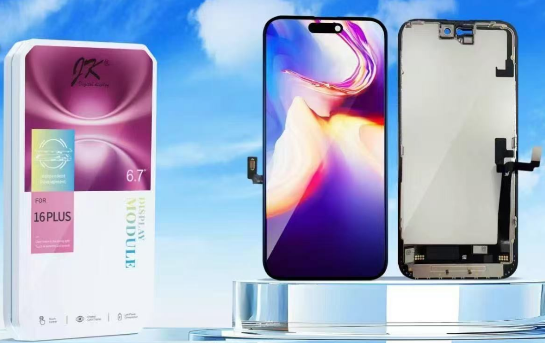 Ecran iPhone 16 Plus Complet Vitre Tactile LCD Qualite JK FHD
