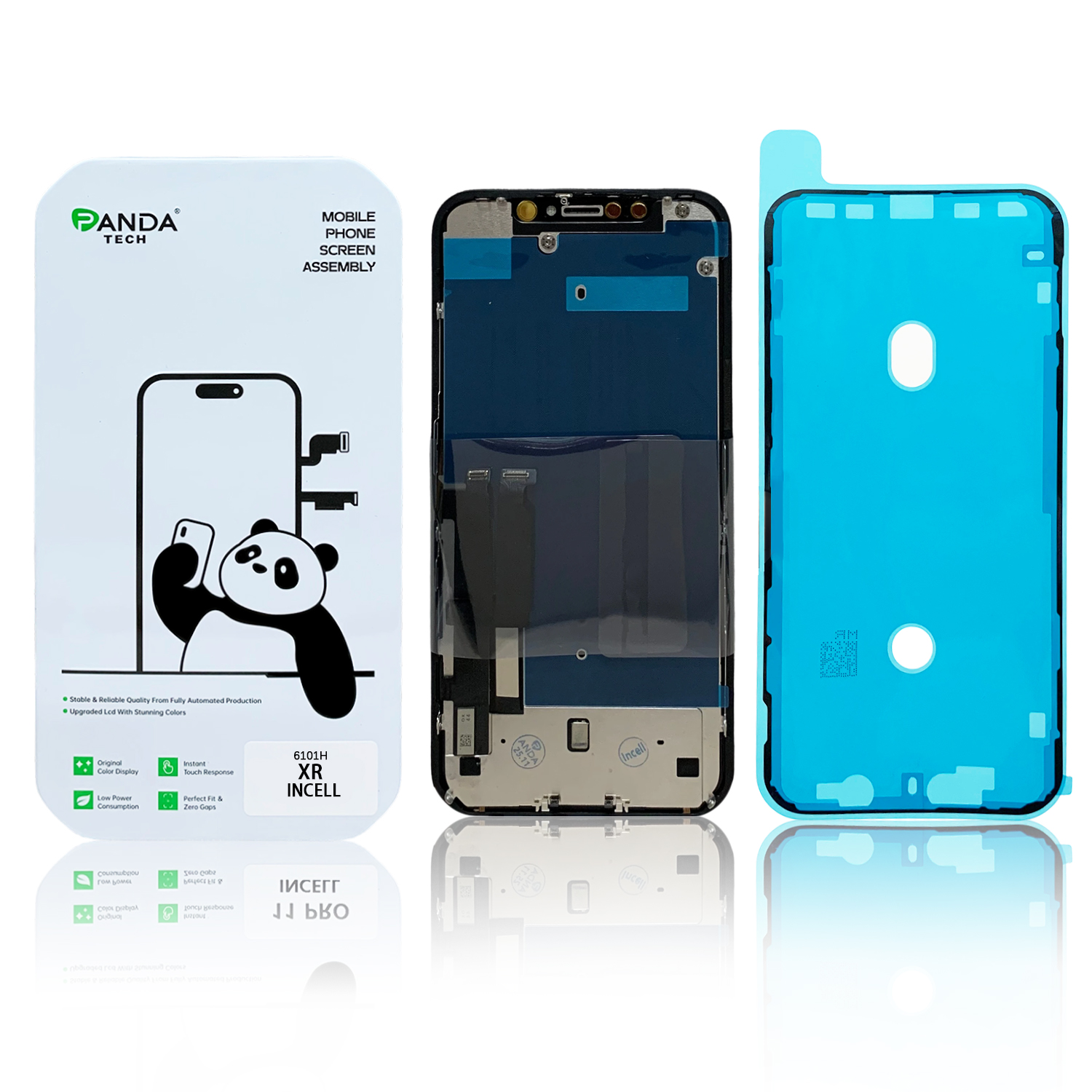 Ecran iPhone XR Complet Vitre Tactile LCD Qualite FHD (Panda Select)