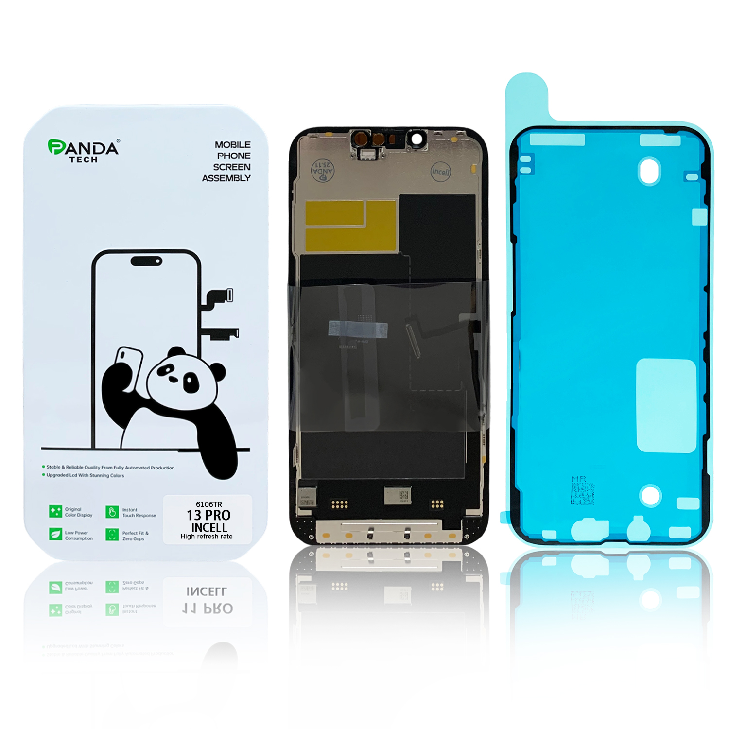 Ecran iPhone 13 Pro Complet Vitre Tactile LCD Qualite FHD (Panda Select)