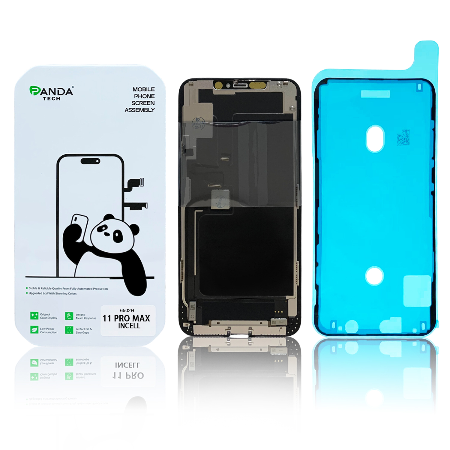 Ecran iPhone 11 Pro Max Complet Vitre Tactile LCD Qualite FHD (Panda Select)