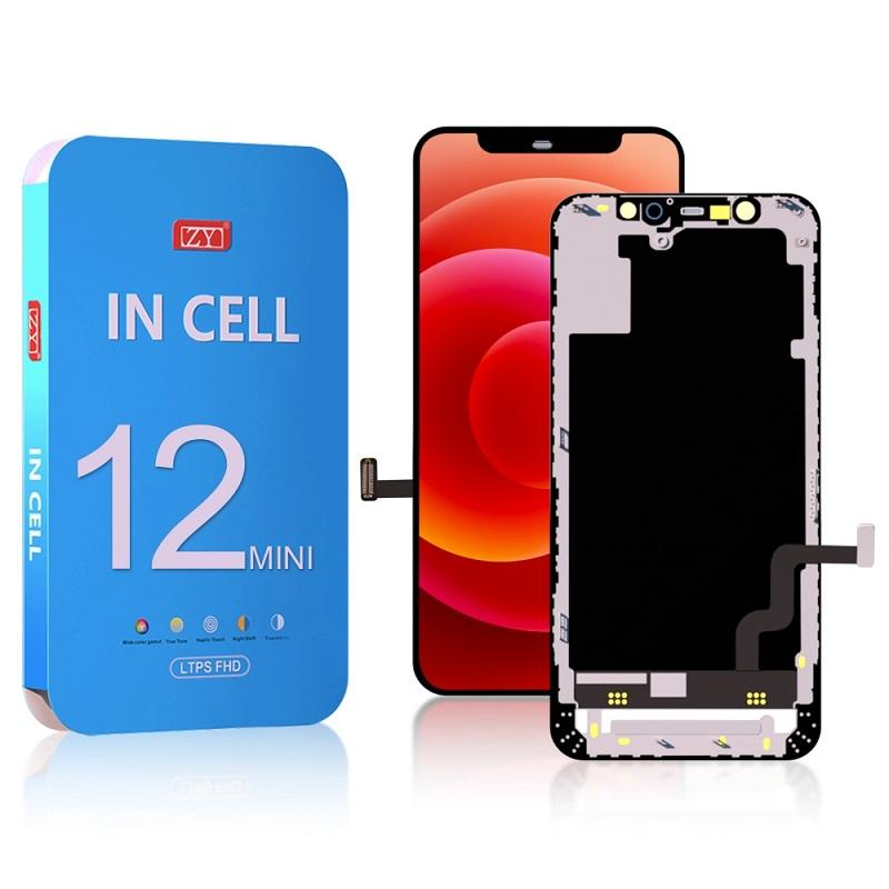 Ecran iPhone 12 Mini Complet Vitre Tactile LCD Qualite ZY FHD