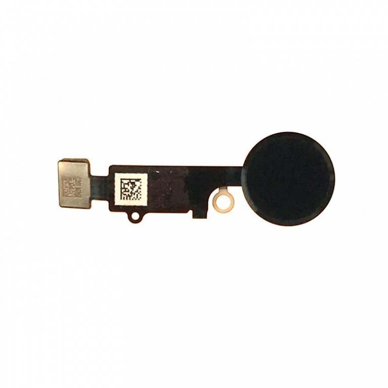 Nappe Bouton Home iPhone 7 / 7 Plus / 8 / 8 Plus / SE 2020 / SE 2022 Qualite Premium Noir