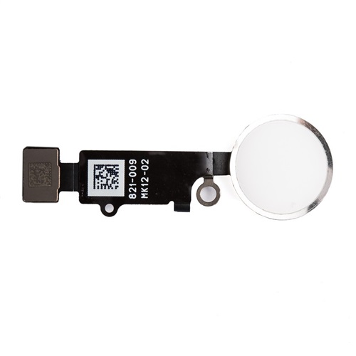Nappe Bouton Home iPhone 7 / 7 Plus / 8 / 8 Plus / SE 2020 / SE 2022 Qualite Premium Argent