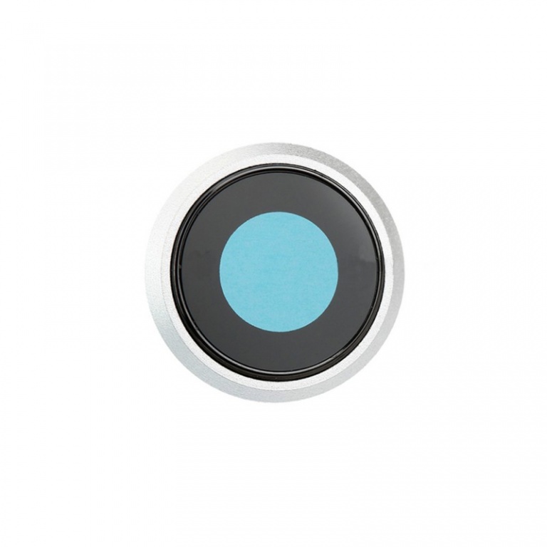 Cache Camera + Vitre Camera iPhone 8 Argent