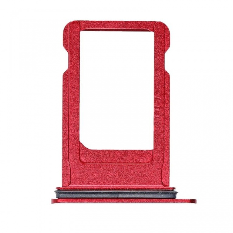 Tiroir SIM iPhone 8 / SE 2020 / SE 2022 Rouge