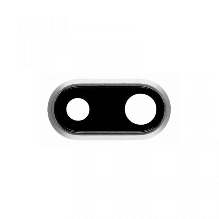 Cache Camera iPhone 8 Plus Argent