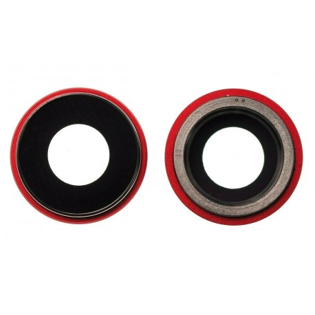Cache Camera iPhone XR Rouge