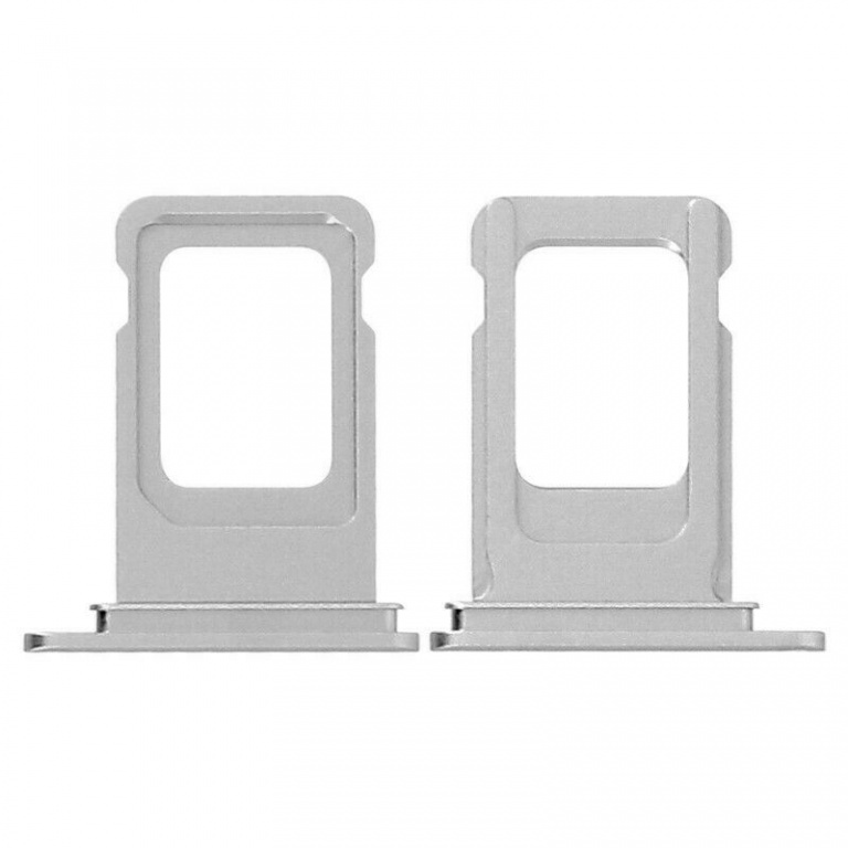 Tiroir SIM iPhone XR Argent