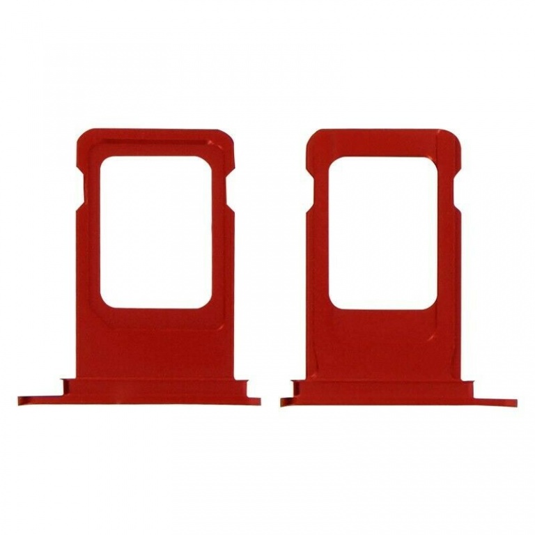 Tiroir SIM iPhone XR Rouge