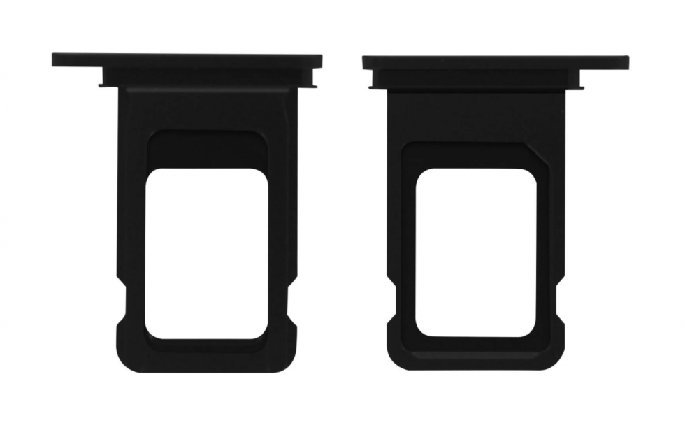 Tiroir SIM iPhone 11 Noir