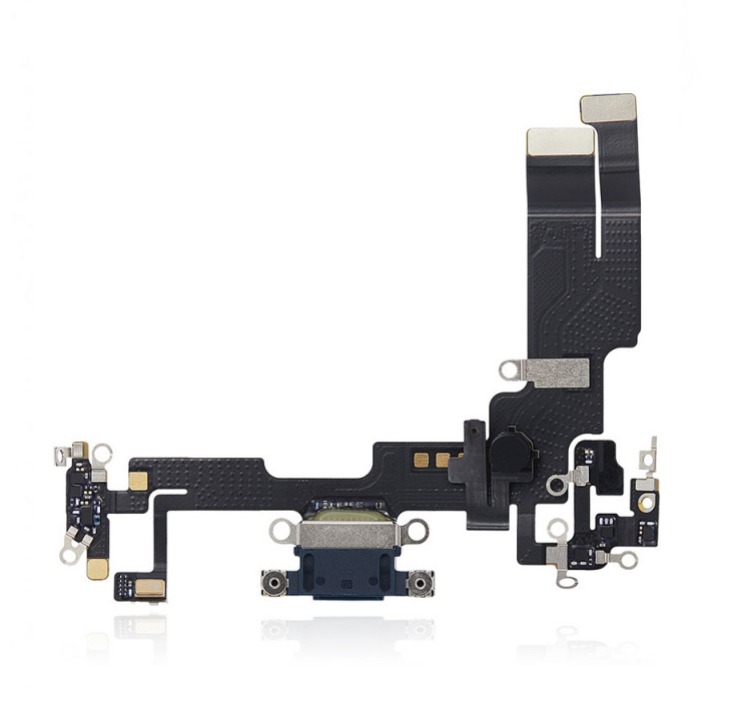 Original Nappe Connecteur Charge Couleur Aleatoire iPhone 14 (Demonte Telephone)