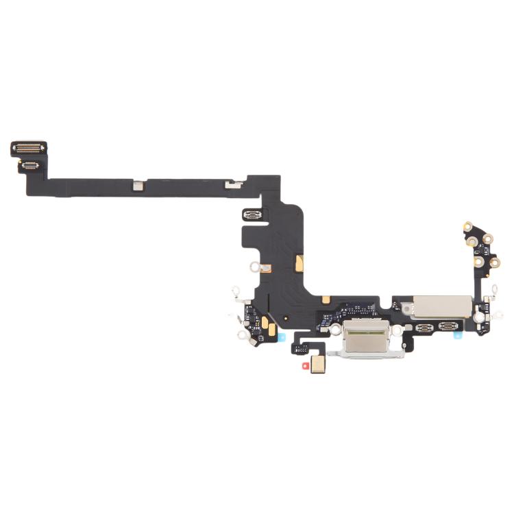 Original Nappe Connecteur Charge Argent iPhone 17 Pro (Demonte Telephone)