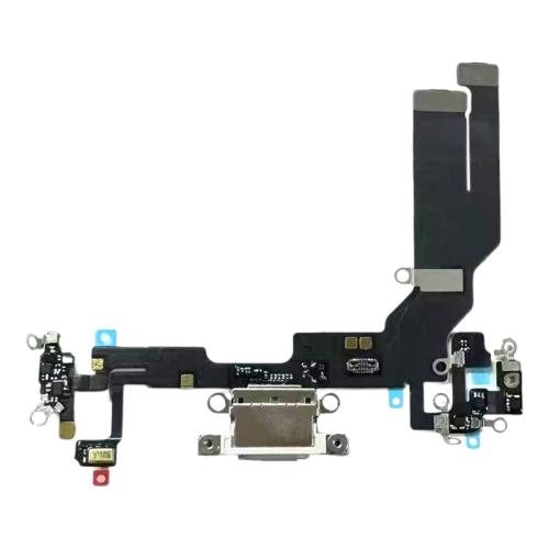 Original Nappe Connecteur Charge Blanc iPhone 16e (Demonte Telephone)