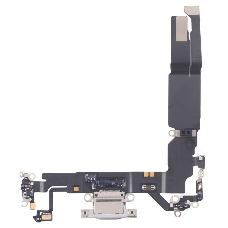 Original Nappe Connecteur Charge Blanc iPhone 17 (Demonte Telephone)