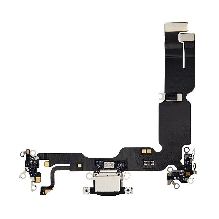 Original Nappe Connecteur Charge Couleur Aleatoire iPhone 15 Plus (Demonte Telephone)