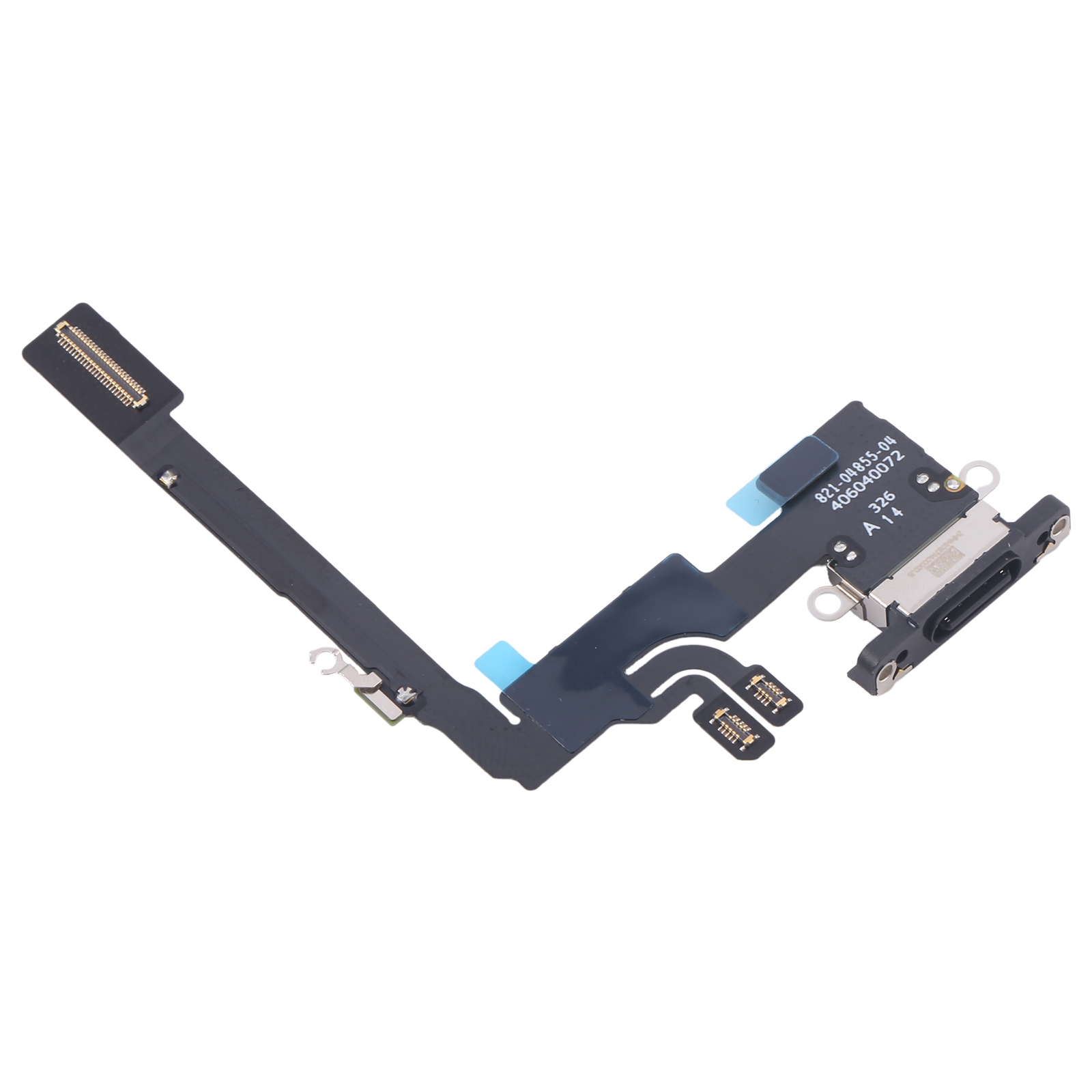 Original Nappe Connecteur Charge Noir iPhone 16 Pro (Demonte)