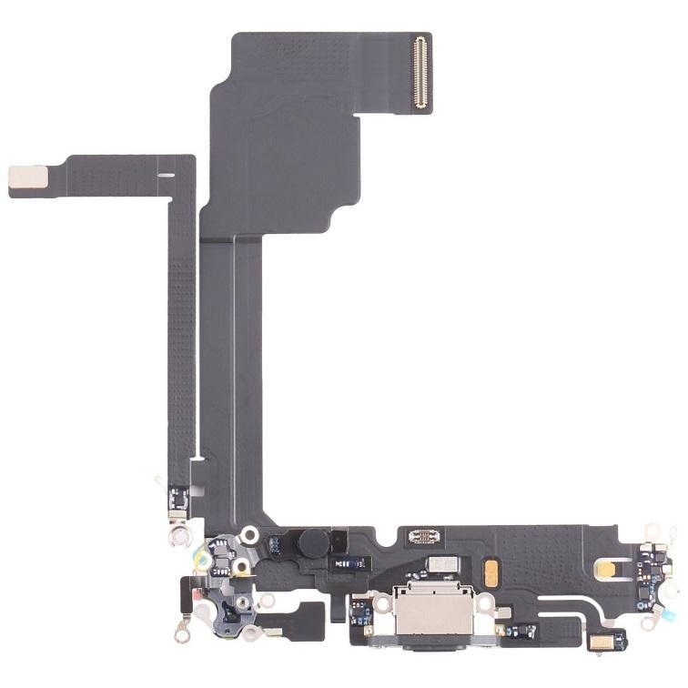 Original Nappe Connecteur Charge Couleur Aleatoire iPhone 15 pro max (Demonte Telephone)