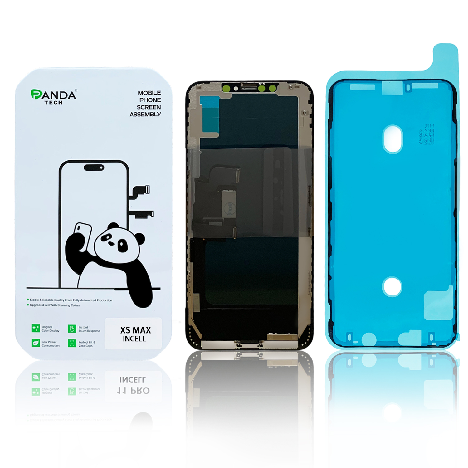 Ecran iPhone XS Max Complet Vitre Tactile LCD Qualite FHD (Panda Select)