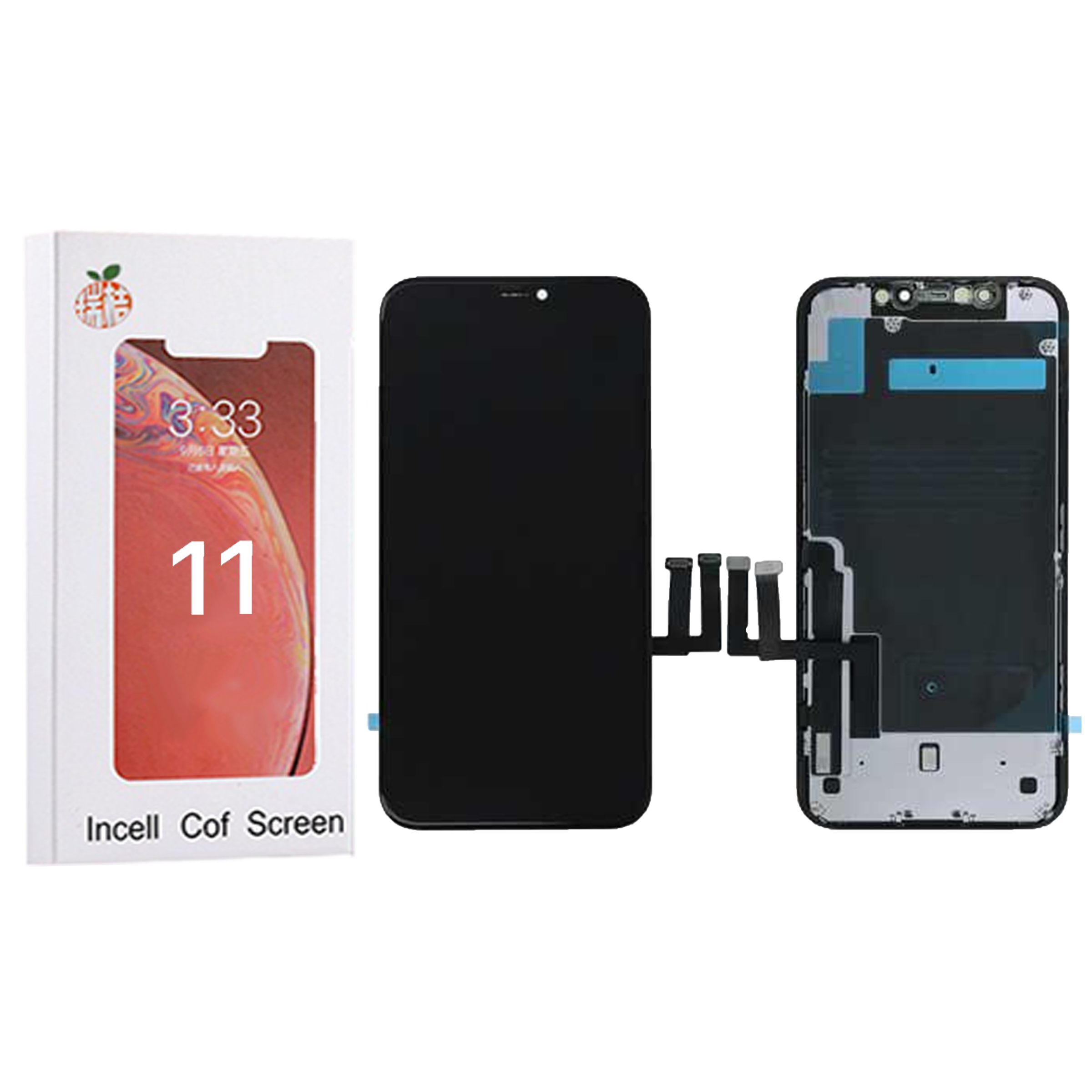 Ecran iPhone 11 Complet Vitre Tactile LCD Qualite RJ