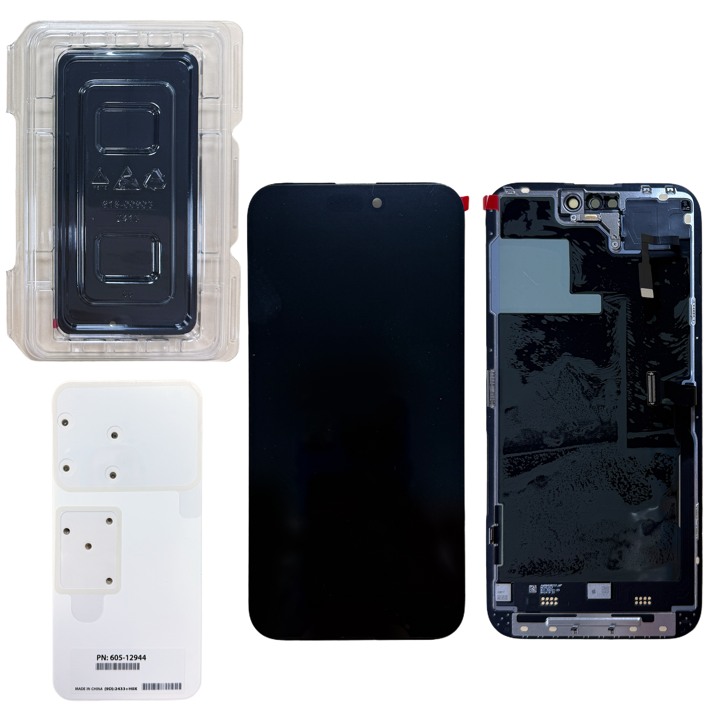 Original Ecran Complet Vitre Tactile LCD iPhone 14 Pro Max Service Pack Service Pack « LCD Ni repris- Ni échangé «