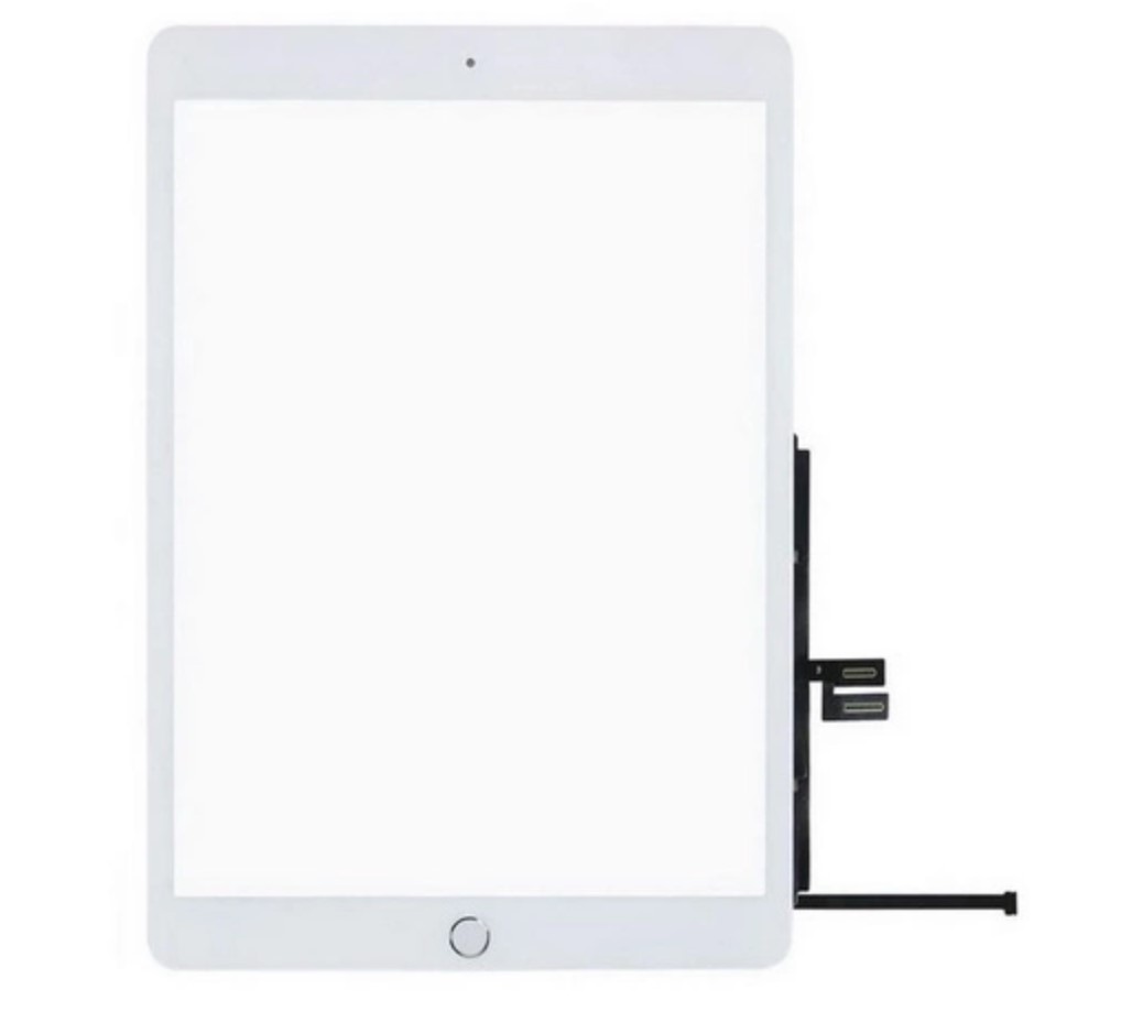 Écran tactile complet (Tactile + bouton Home + adhésif 3M) iPad 9 Blanc
