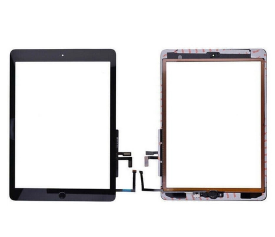 Écran tactile complet (Tactile + bouton Home + adhésif 3M) iPad Air 1 Noir