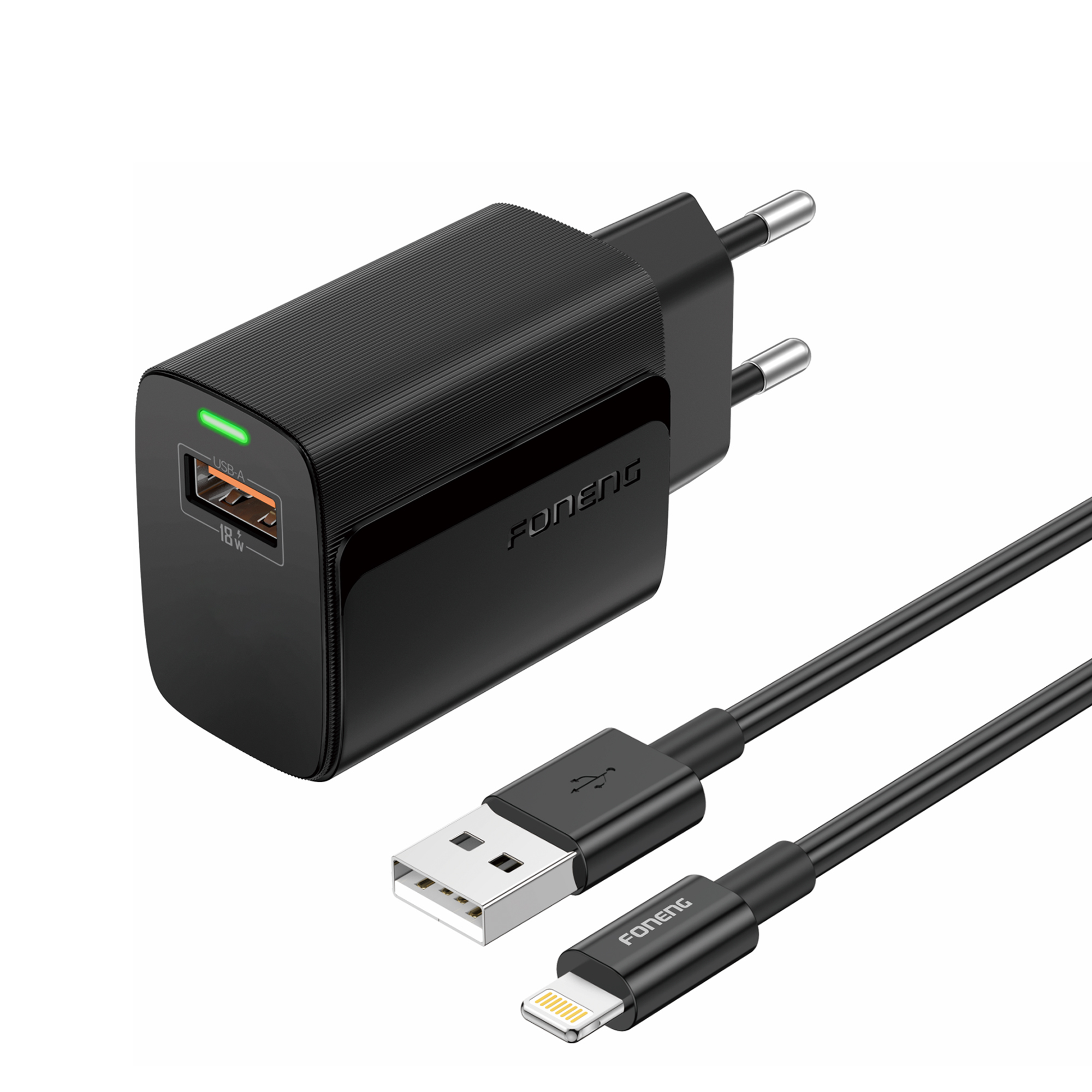 eng_po_FONENG-wall-charger-EU64-18W-1xUSB-QC3-0-cable-Lightning-Black-1665_3.jpg