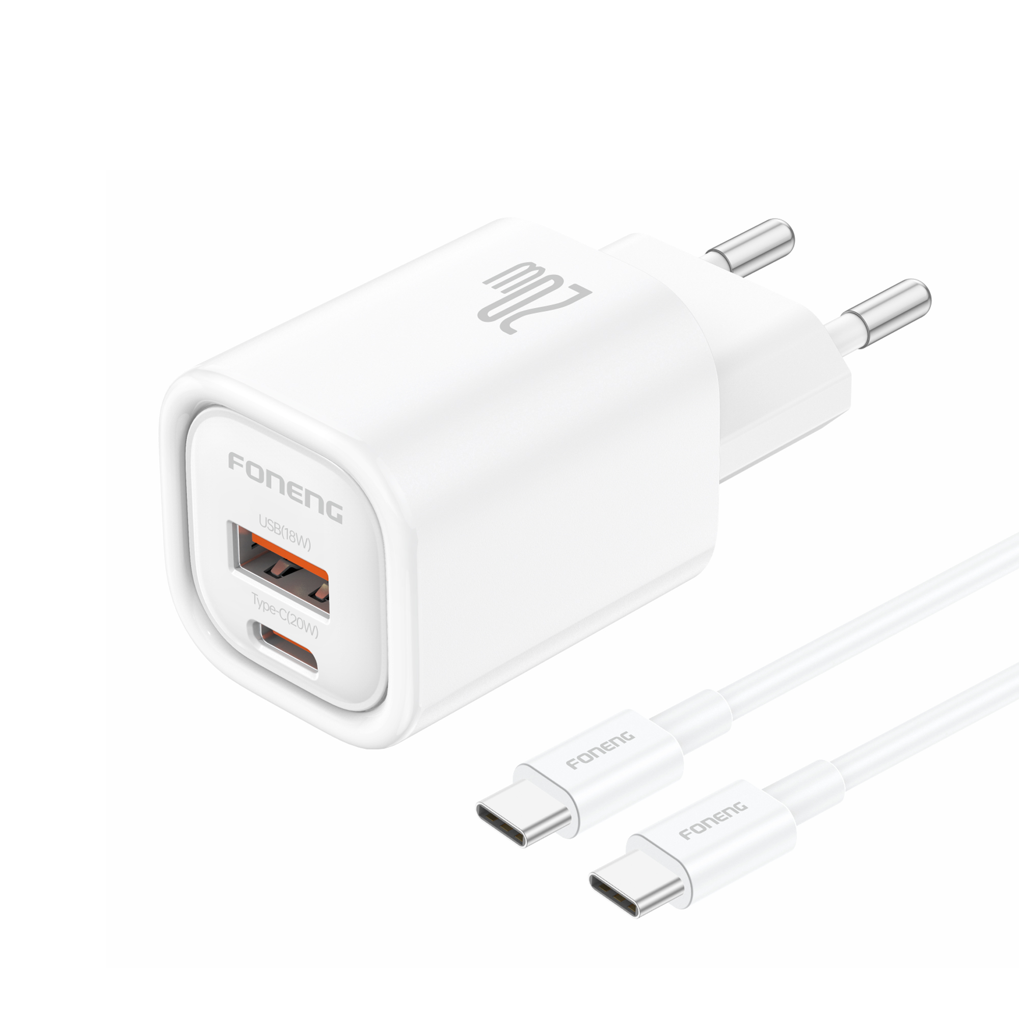 eng_po_FONENG-wall-charger-EU70-PD-20W-1xUSB-C-1xUSB-QC3-0-cable-USB-C-USB-C-White-2680_2.jpg