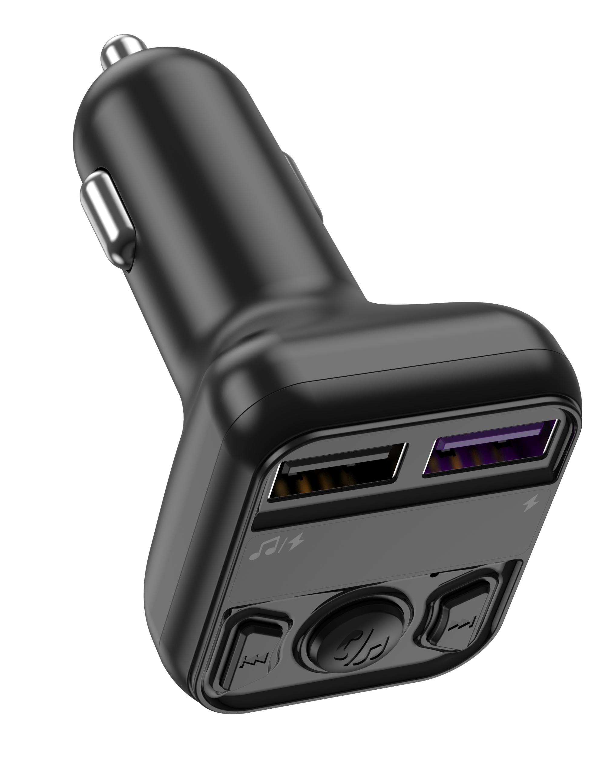 JELLICO transmitter FM FM1 2xUSB 3.1A Noir