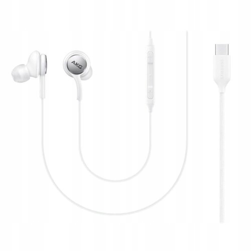 Écouteurs originaux Samsung AKG IC100BW GP-TOU021CSKWW USB-C Blanc (vrac UE)