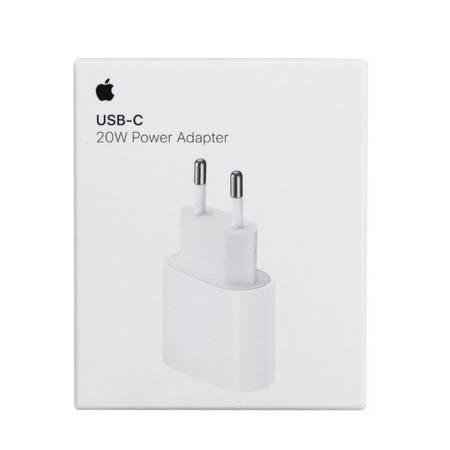 Chargeur secteur Original Apple 20W MD3J4ZM/A (MUVV3ZM/A EOL) Blanc (blister UE)