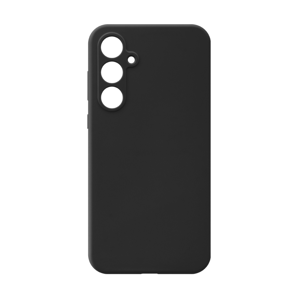 Soft Silicone Case Samsung Galaxy A55 5G Noir PRECISE CAMERA HOLE